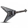 Schecter V-1 Przym Palladium Gloss Black - Gitara elektryczna Schecter V-1 Przym Palladium Gloss Black - Gitara elektryczna