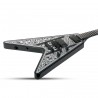 Schecter V-1 Przym Palladium Gloss Black - Gitara elektryczna Schecter V-1 Przym Palladium Gloss Black - Gitara elektryczna