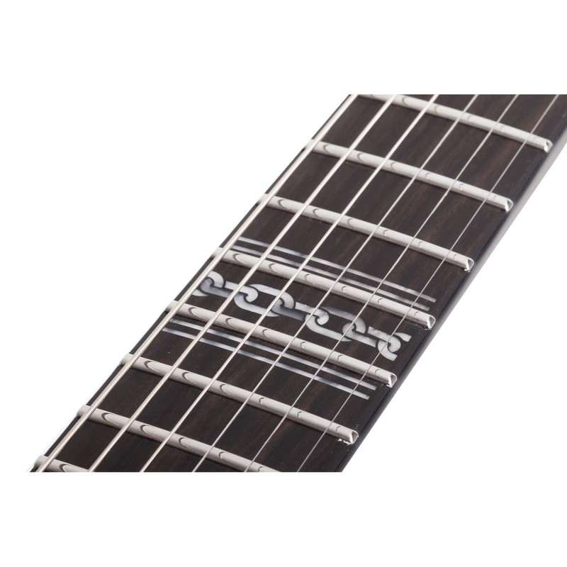 Schecter V-1 Przym Palladium Gloss Black - Gitara elektryczna Schecter V-1 Przym Palladium Gloss Black - Gitara elektryczna