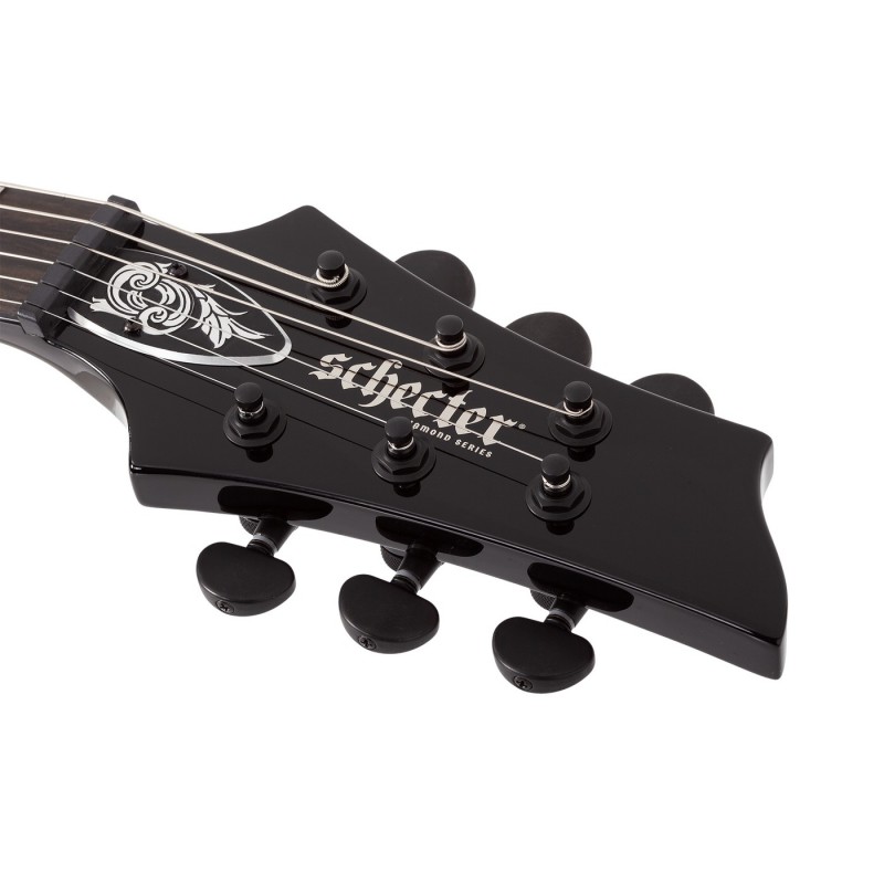 Schecter V-1 Przym Palladium Gloss Black - Gitara elektryczna Schecter V-1 Przym Palladium Gloss Black - Gitara elektryczna