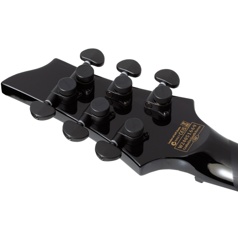 Schecter V-1 Przym Palladium Gloss Black - Gitara elektryczna Schecter V-1 Przym Palladium Gloss Black - Gitara elektryczna