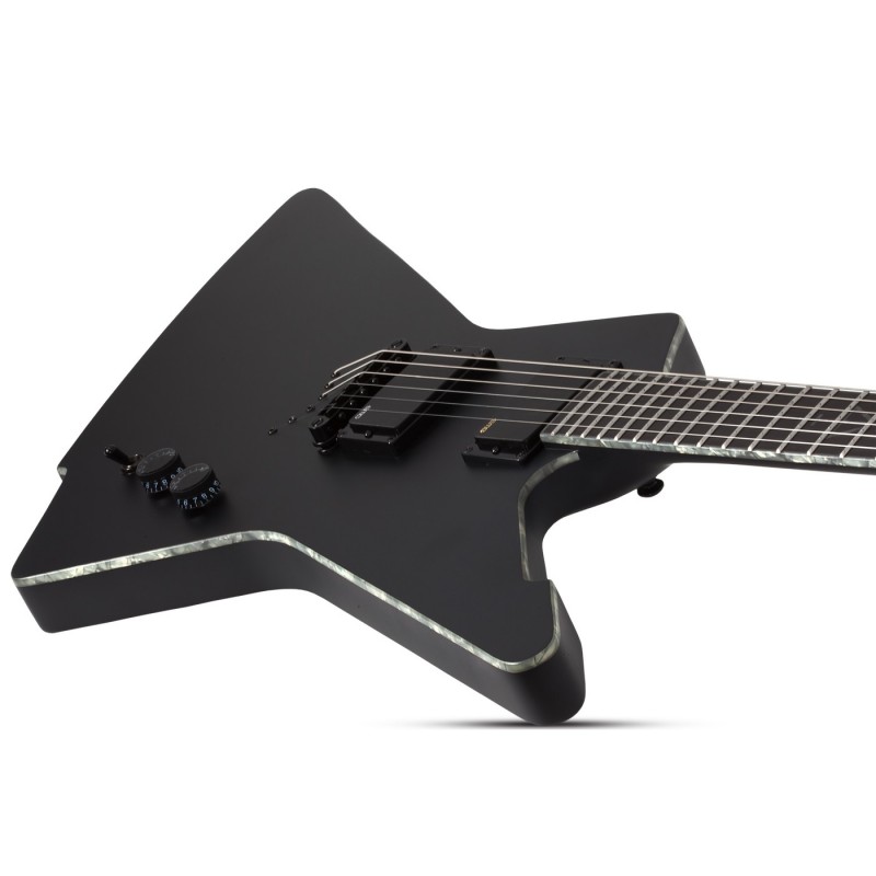 Schecter Sin Quirin E-1 Satin Black - Gitara elektryczna Schecter Sin Quirin E-1 Satin Black - Gitara elektryczna