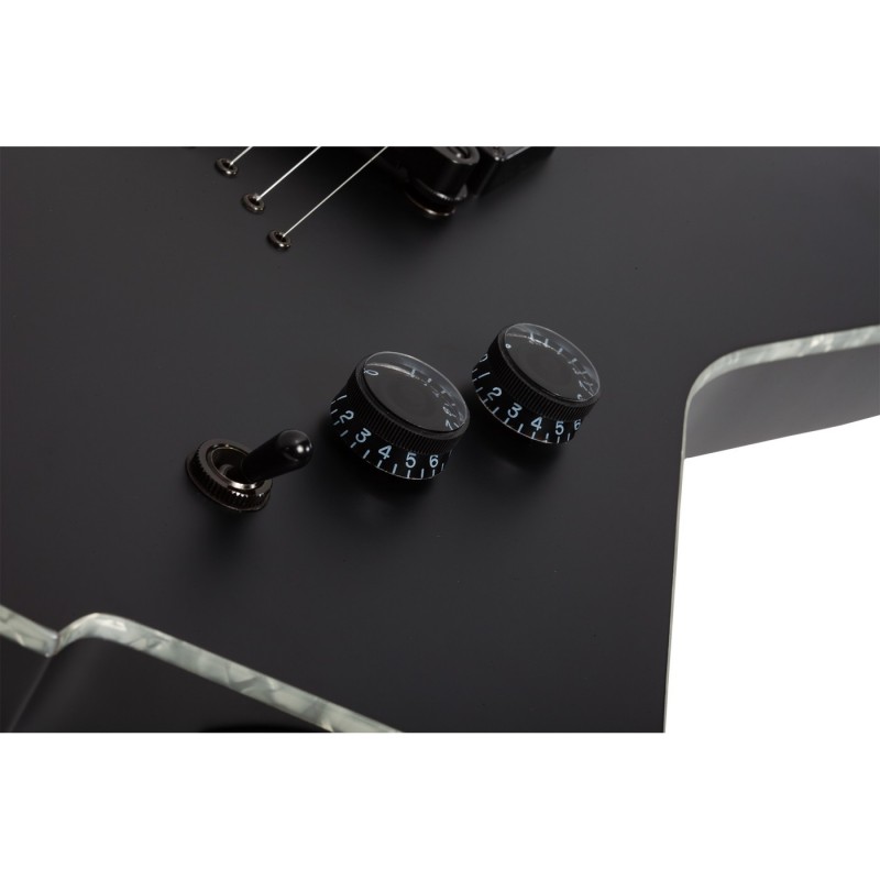 Schecter Sin Quirin E-1 Satin Black - Gitara elektryczna Schecter Sin Quirin E-1 Satin Black - Gitara elektryczna