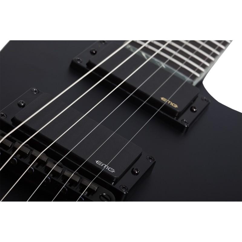 Schecter Sin Quirin E-1 Satin Black - Gitara elektryczna Schecter Sin Quirin E-1 Satin Black - Gitara elektryczna