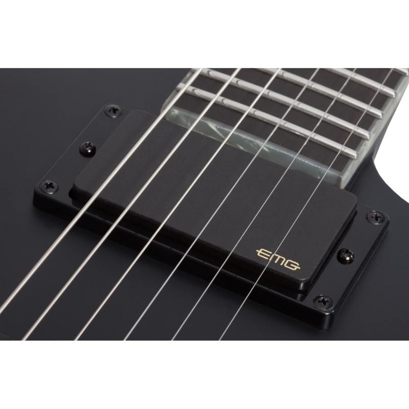 Schecter Sin Quirin E-1 Satin Black - Gitara elektryczna Schecter Sin Quirin E-1 Satin Black - Gitara elektryczna