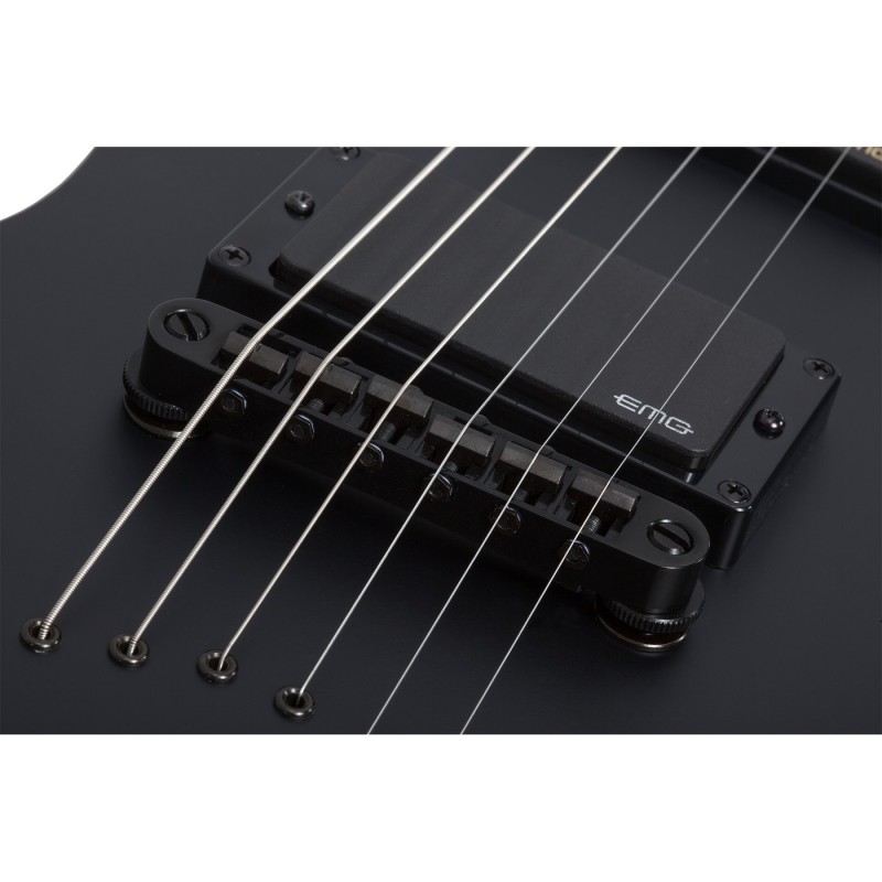 Schecter Sin Quirin E-1 Satin Black - Gitara elektryczna Schecter Sin Quirin E-1 Satin Black - Gitara elektryczna