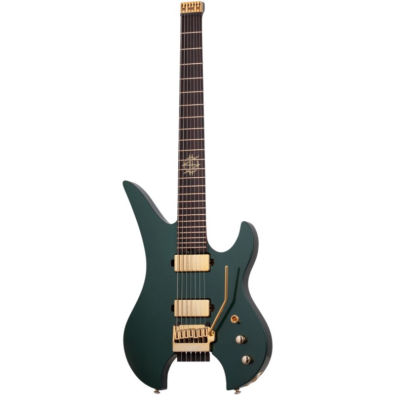 Schecter Synyster Gates Custom-7 TR Headless Oak Green Metallic - Gitara elektryczna Schecter Synyster Gates Custom-7 TR Headless Oak Green Metallic - Gitara elektryczna