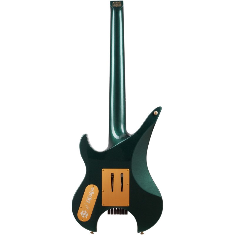 Schecter Synyster Gates Custom-7 TR Headless Oak Green Metallic - Gitara elektryczna Schecter Synyster Gates Custom-7 TR Headless Oak Green Metallic - Gitara elektryczna