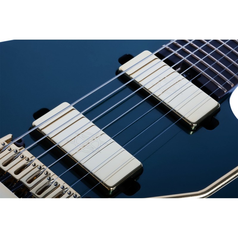 Schecter Synyster Gates Custom-7 TR Headless Oak Green Metallic - Gitara elektryczna Schecter Synyster Gates Custom-7 TR Headless Oak Green Metallic - Gitara elektryczna