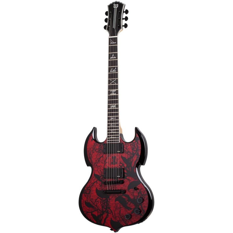 Schecter Wylde Audio Babarian Blood Raven - Gitara elektryczna Schecter Wylde Audio Babarian Blood Raven - Gitara elektryczna