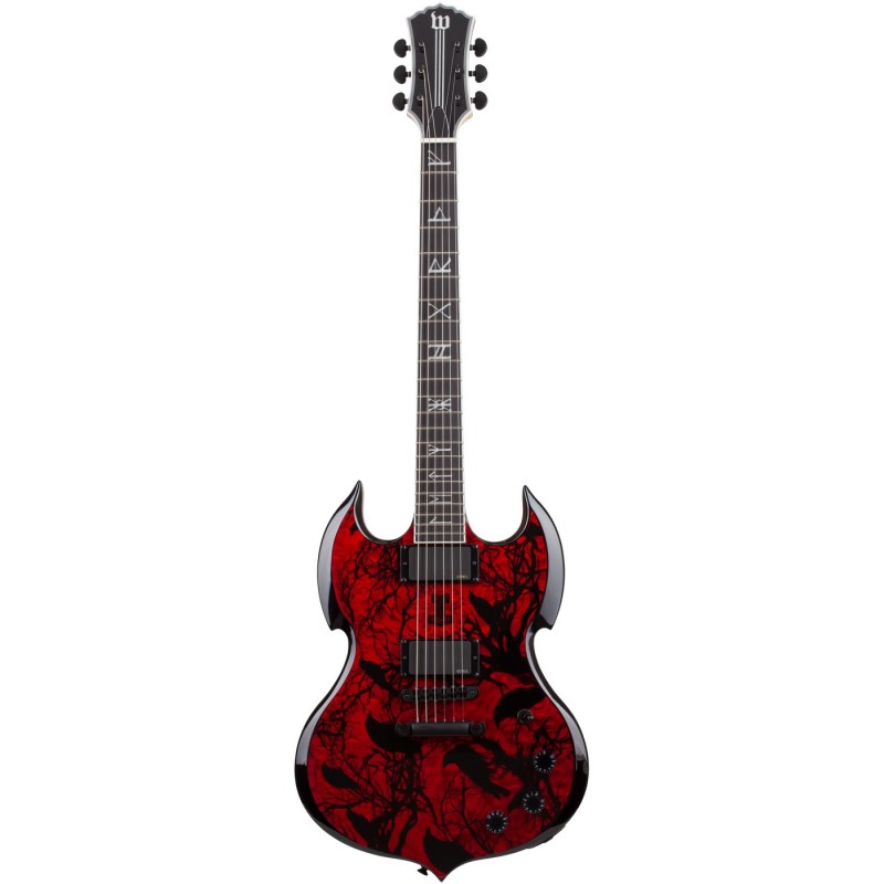 Schecter Wylde Audio Babarian Blood Raven - Gitara elektryczna Schecter Wylde Audio Babarian Blood Raven - Gitara elektryczna