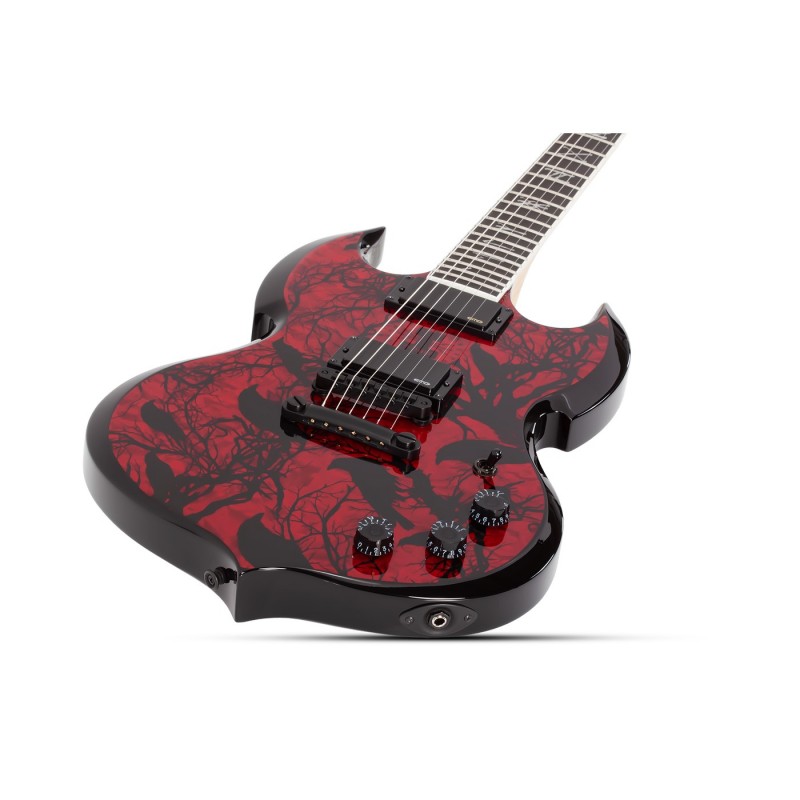 Schecter Wylde Audio Babarian Blood Raven - Gitara elektryczna Schecter Wylde Audio Babarian Blood Raven - Gitara elektryczna