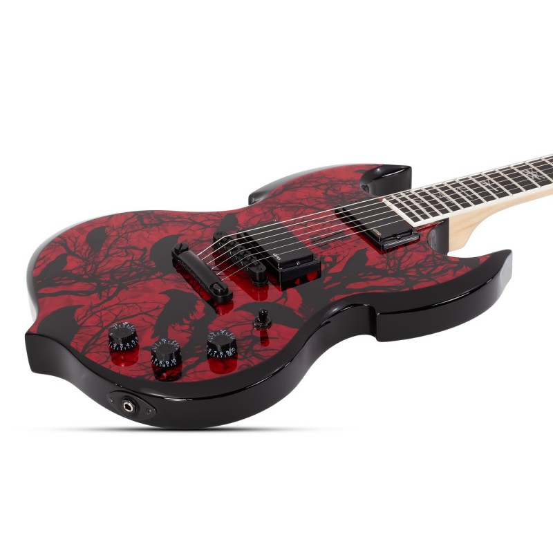 Schecter Wylde Audio Babarian Blood Raven - Gitara elektryczna Schecter Wylde Audio Babarian Blood Raven - Gitara elektryczna