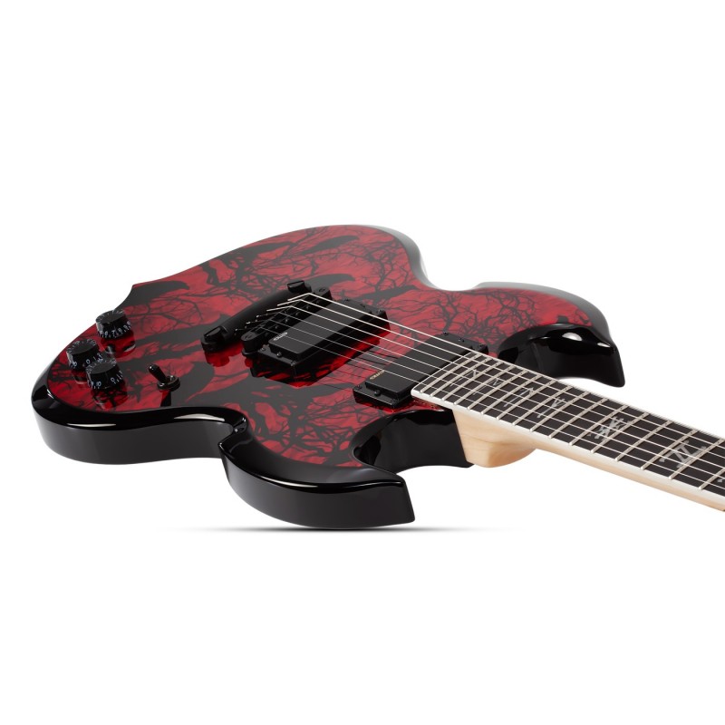 Schecter Wylde Audio Babarian Blood Raven - Gitara elektryczna Schecter Wylde Audio Babarian Blood Raven - Gitara elektryczna