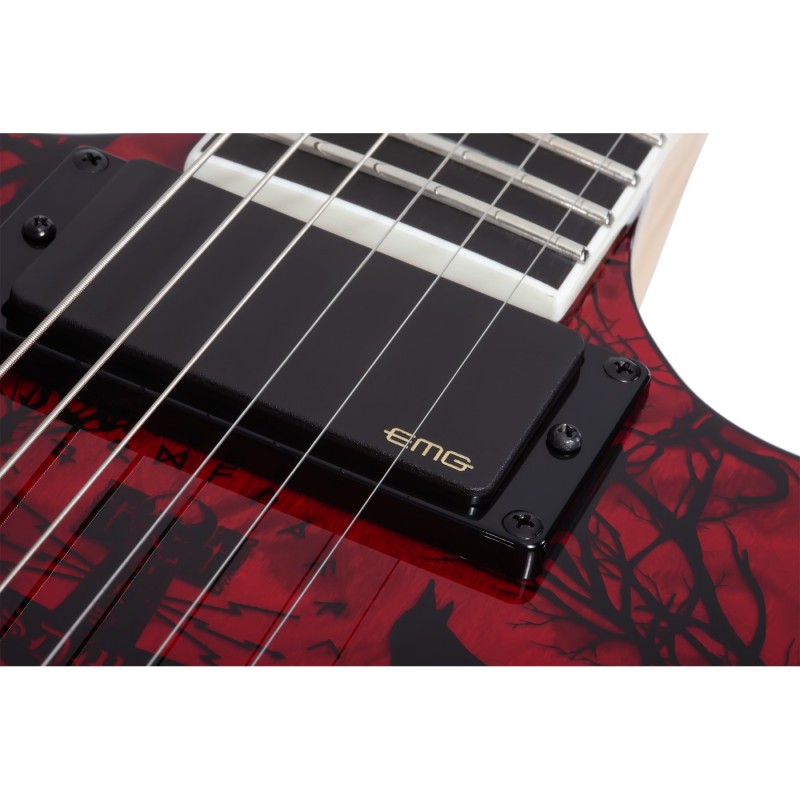 Schecter Wylde Audio Babarian Blood Raven - Gitara elektryczna Schecter Wylde Audio Babarian Blood Raven - Gitara elektryczna