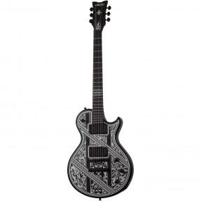 Schecter Solo-II Przym Palladium Gloss Black - Gitara elektryczna
