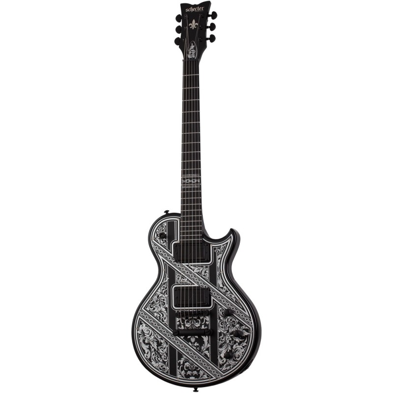 Schecter Solo-II Przym Palladium Gloss Black - Gitara elektryczna Schecter Solo-II Przym Palladium Gloss Black - Gitara elektryczna