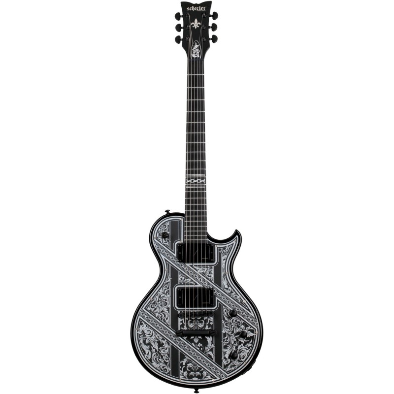 Schecter Solo-II Przym Palladium Gloss Black - Gitara elektryczna Schecter Solo-II Przym Palladium Gloss Black - Gitara elektryczna