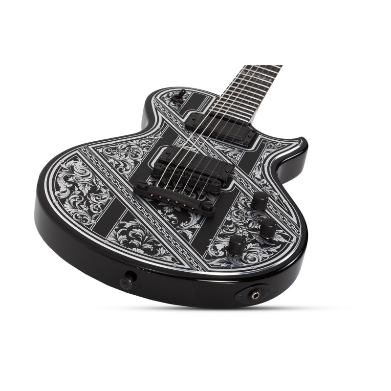 Schecter Solo-II Przym Palladium Gloss Black - Gitara elektryczna Schecter Solo-II Przym Palladium Gloss Black - Gitara elektryczna