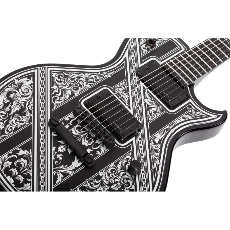 Schecter Solo-II Przym Palladium Gloss Black - Gitara elektryczna Schecter Solo-II Przym Palladium Gloss Black - Gitara elektryczna