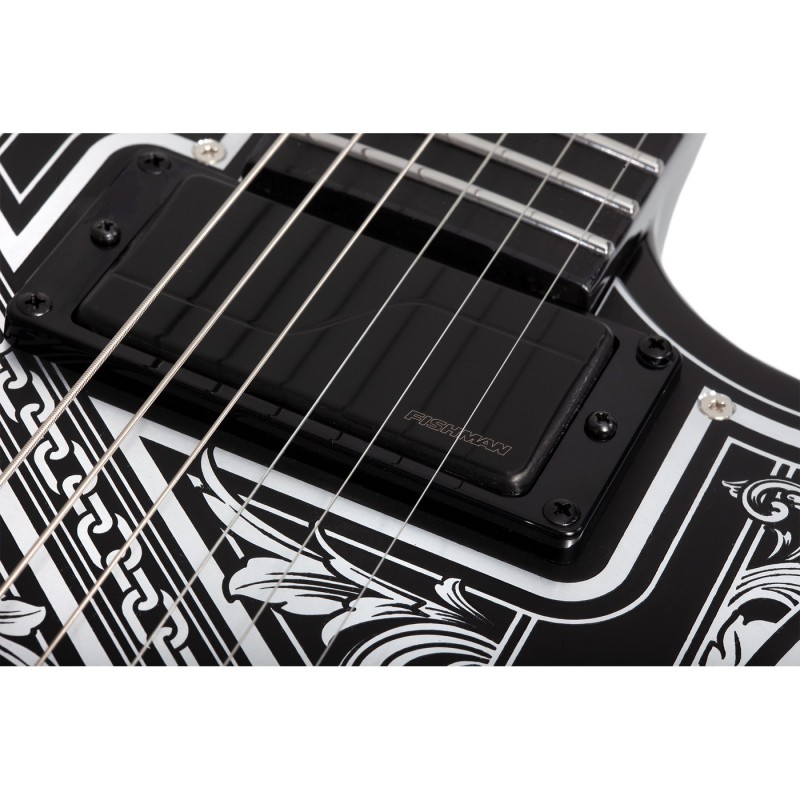 Schecter Solo-II Przym Palladium Gloss Black - Gitara elektryczna Schecter Solo-II Przym Palladium Gloss Black - Gitara elektryczna