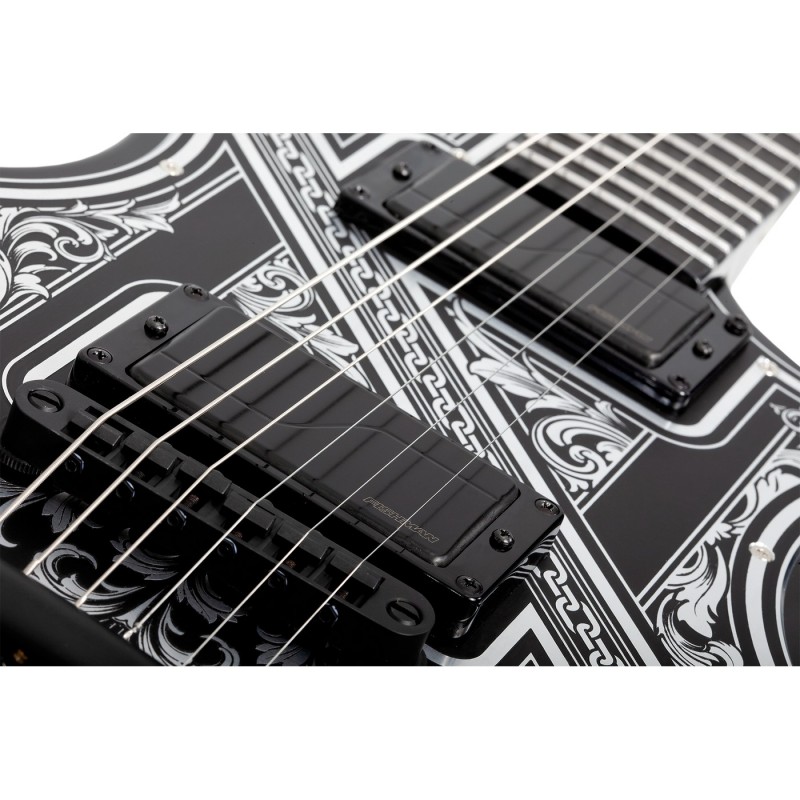 Schecter Solo-II Przym Palladium Gloss Black - Gitara elektryczna Schecter Solo-II Przym Palladium Gloss Black - Gitara elektryczna