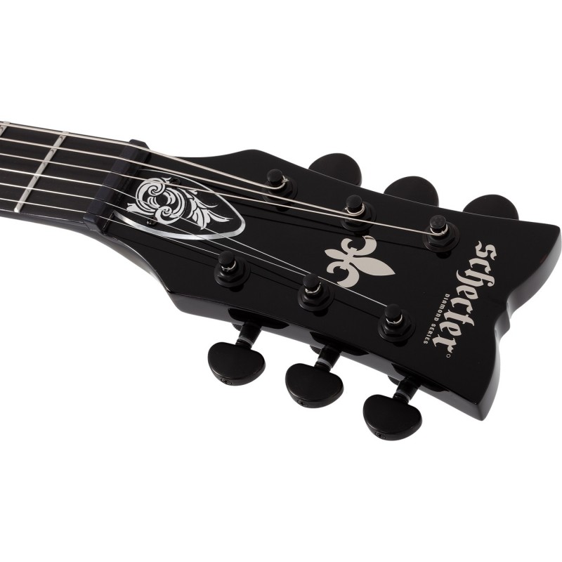 Schecter Solo-II Przym Palladium Gloss Black - Gitara elektryczna Schecter Solo-II Przym Palladium Gloss Black - Gitara elektryczna