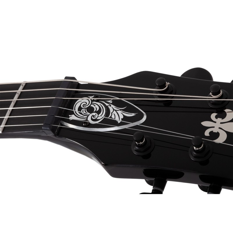 Schecter Solo-II Przym Palladium Gloss Black - Gitara elektryczna Schecter Solo-II Przym Palladium Gloss Black - Gitara elektryczna