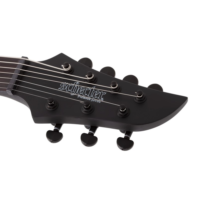 Schecter Keith Merrow KM-7 MK-III EX Satin Black Open Pore - Gitara elektryczna Schecter Keith Merrow KM-7 MK-III EX Satin Black Open Pore - Gitara elektryczna