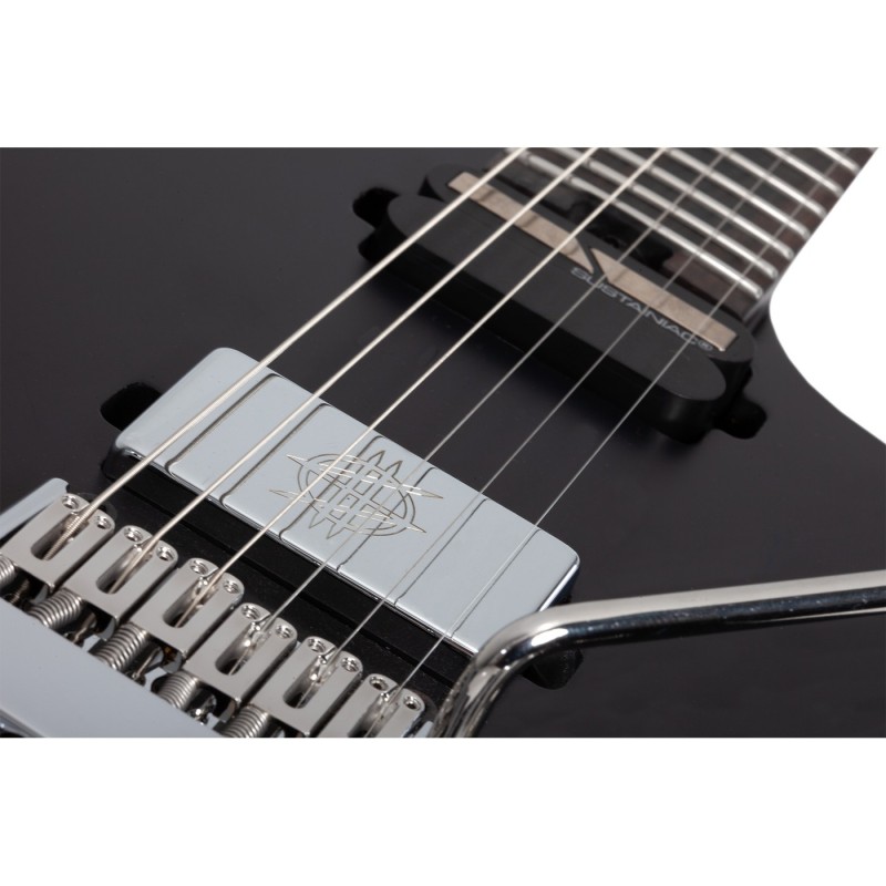 Schecter Synyster Gates Custom-6 TR S Headless Satin Black - Gitara elektryczna Schecter Synyster Gates Custom-6 TR S Headless Satin Black - Gitara elektryczna