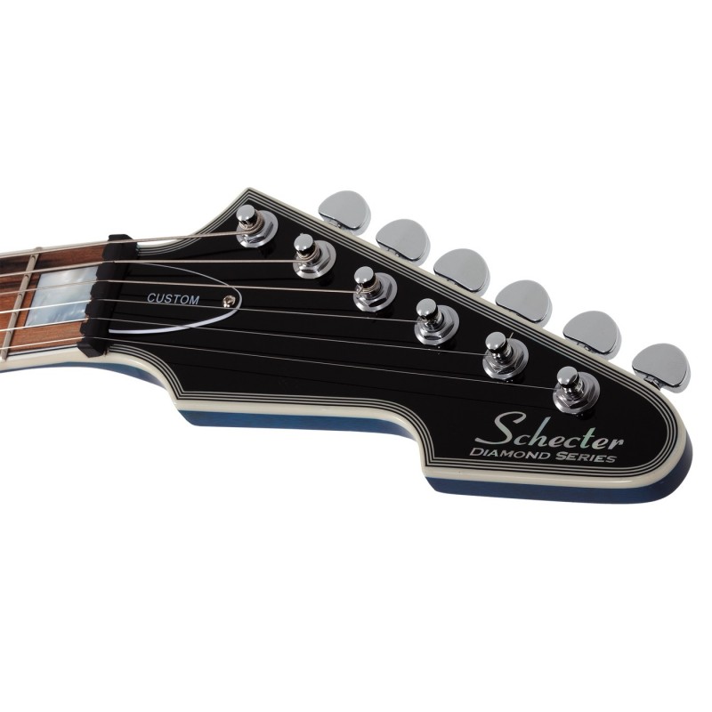 Schecter E-1 Electro-Resin Transparent Blue - Gitara elektryczna Schecter E-1 Electro-Resin Transparent Blue - Gitara elektryczna
