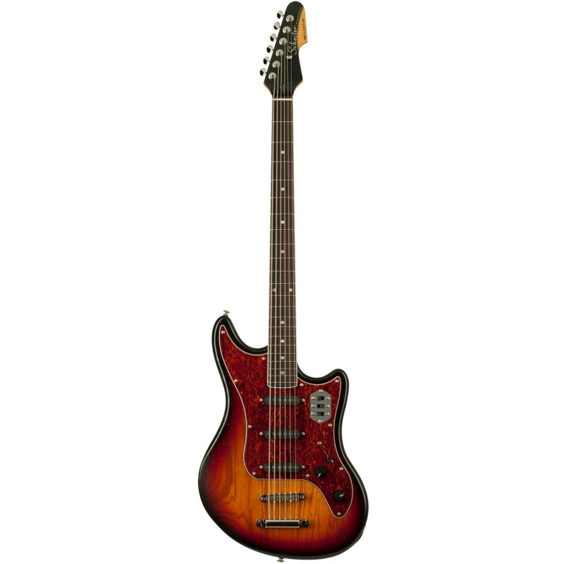 Schecter Hellcat-VI 3-Tone Sunburst Pearl - Gitara elektryczna Schecter Hellcat-VI 3-Tone Sunburst Pearl - Gitara elektryczna