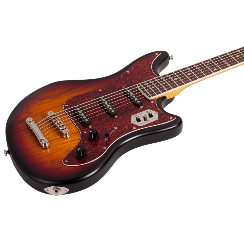 Schecter Hellcat-VI 3-Tone Sunburst Pearl - Gitara elektryczna Schecter Hellcat-VI 3-Tone Sunburst Pearl - Gitara elektryczna