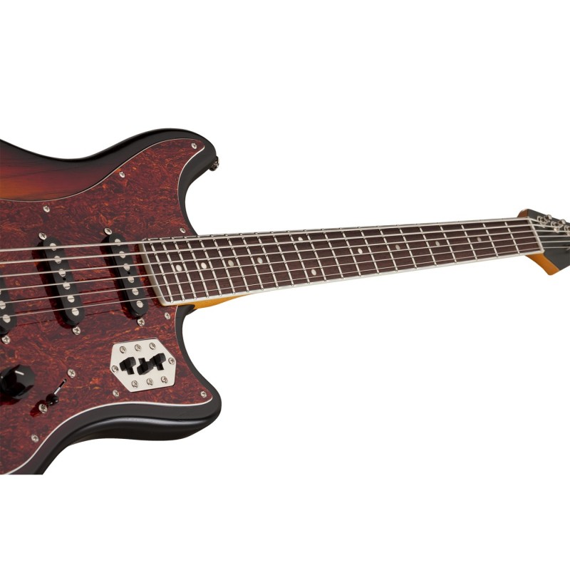 Schecter Hellcat-VI 3-Tone Sunburst Pearl - Gitara elektryczna Schecter Hellcat-VI 3-Tone Sunburst Pearl - Gitara elektryczna
