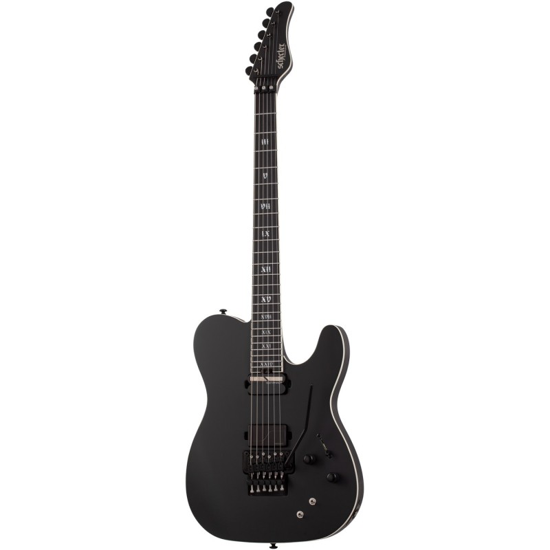 Schecter PT FR S Evil Twin Satin Black - Gitara elektryczna Schecter PT FR S Evil Twin Satin Black - Gitara elektryczna