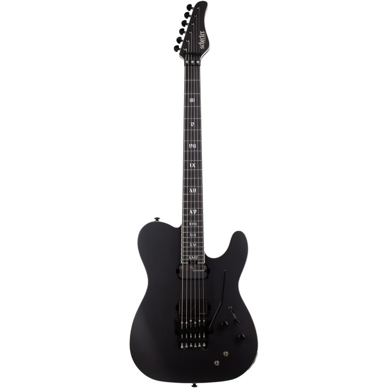 Schecter PT FR S Evil Twin Satin Black - Gitara elektryczna Schecter PT FR S Evil Twin Satin Black - Gitara elektryczna