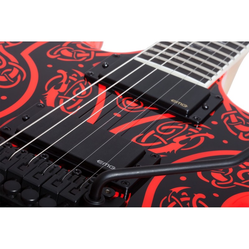 Schecter Wylde Audio Warhammer FR Norse Dragon - Gitara elektryczna Schecter Wylde Audio Warhammer FR Norse Dragon - Gitara elektryczna