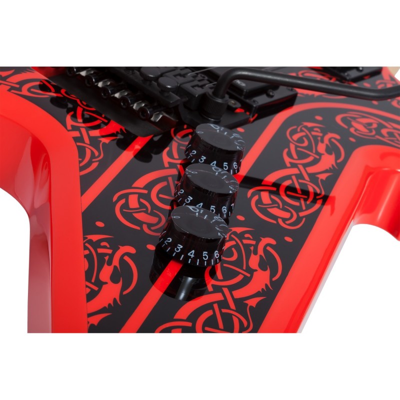 Schecter Wylde Audio Warhammer FR Norse Dragon - Gitara elektryczna Schecter Wylde Audio Warhammer FR Norse Dragon - Gitara elektryczna