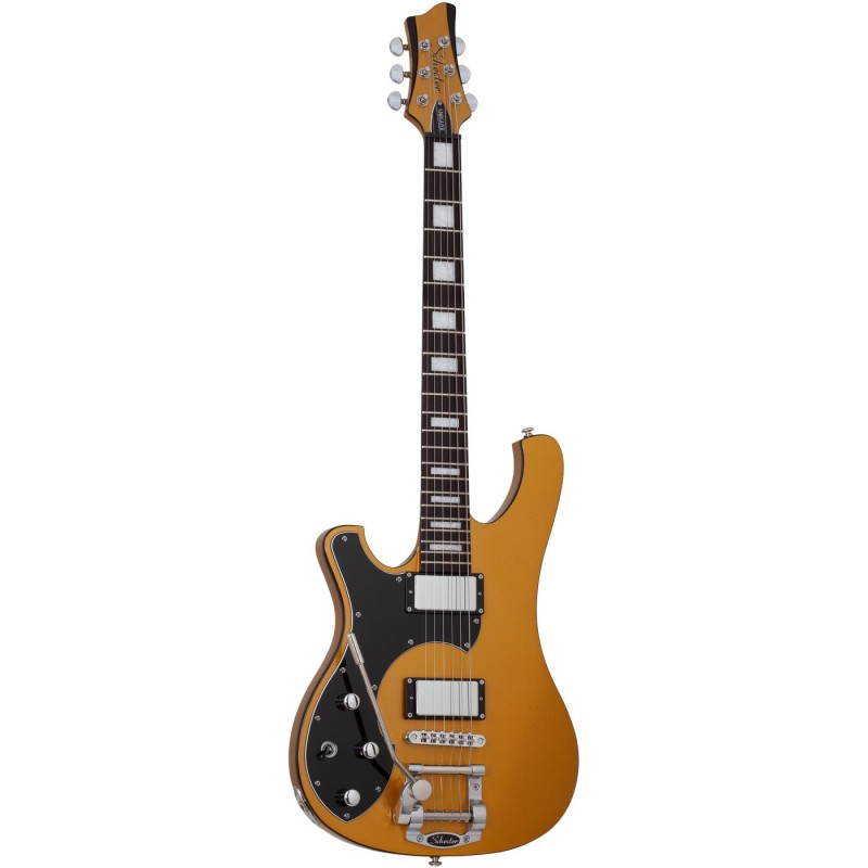 Schecter Stargazer-6 Vibrato LH Metallic Gold - Gitara elektryczna Schecter Stargazer-6 Vibrato LH Metallic Gold - Gitara elektryczna