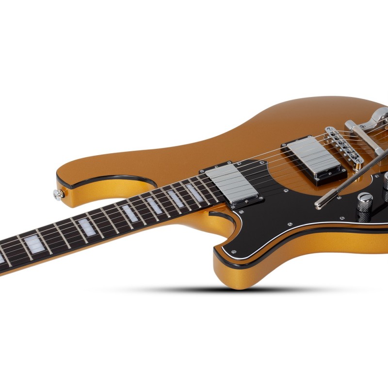 Schecter Stargazer-6 Vibrato LH Metallic Gold - Gitara elektryczna Schecter Stargazer-6 Vibrato LH Metallic Gold - Gitara elektryczna