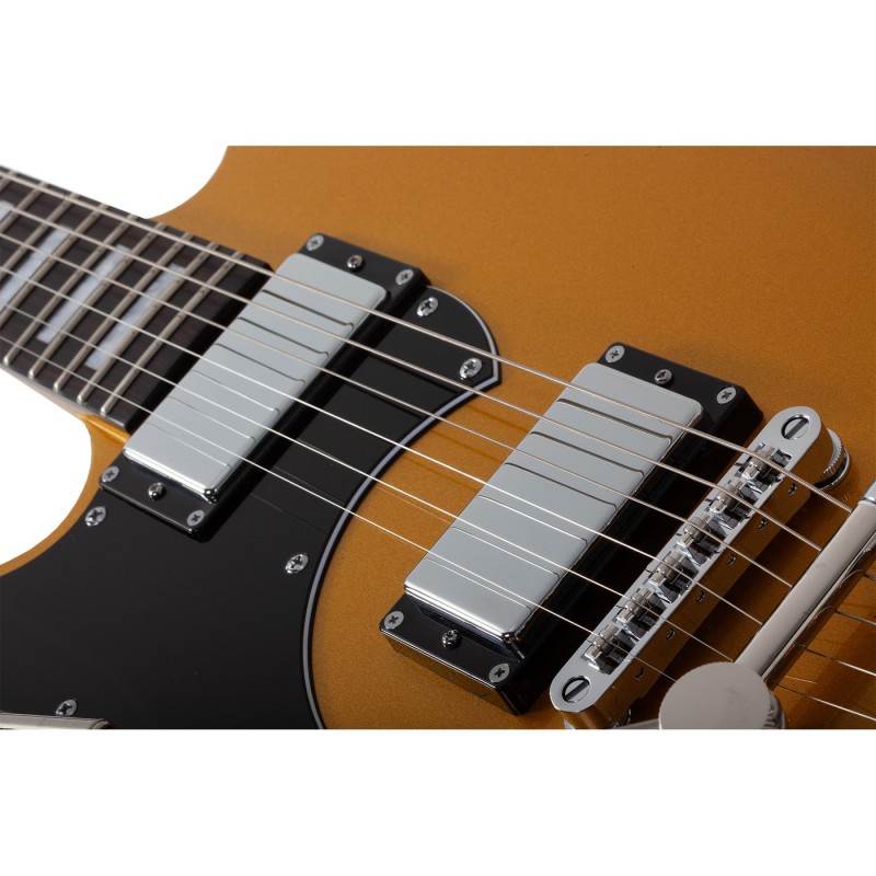 Schecter Stargazer-6 Vibrato LH Metallic Gold - Gitara elektryczna Schecter Stargazer-6 Vibrato LH Metallic Gold - Gitara elektryczna