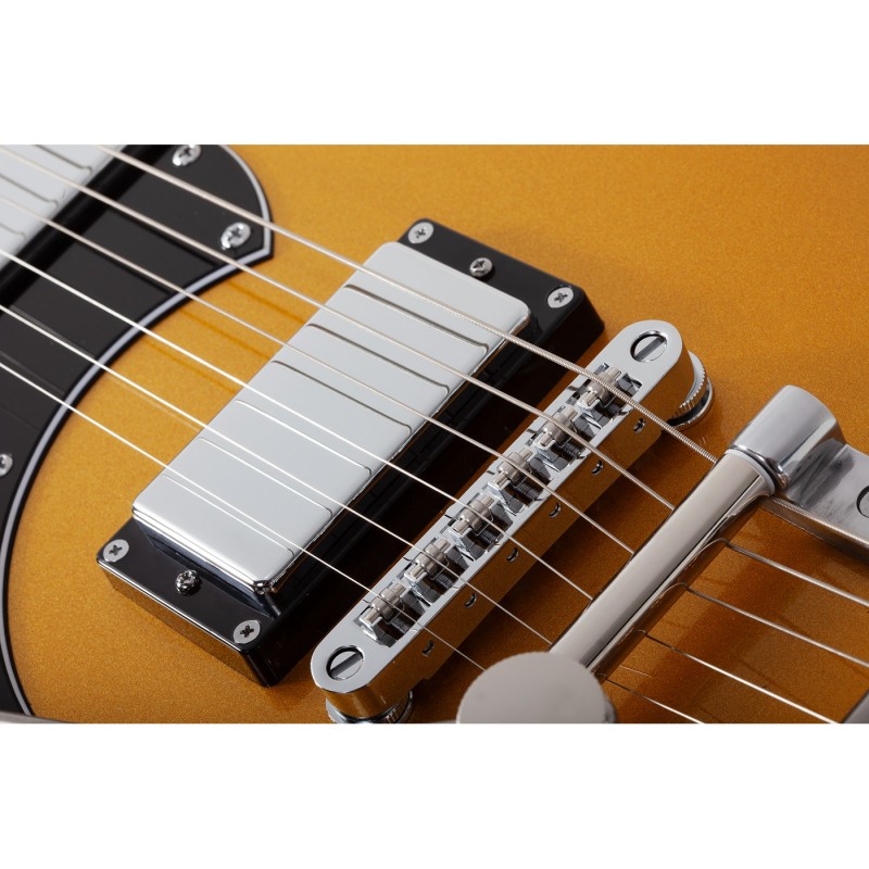 Schecter Stargazer-6 Vibrato LH Metallic Gold - Gitara elektryczna Schecter Stargazer-6 Vibrato LH Metallic Gold - Gitara elektryczna