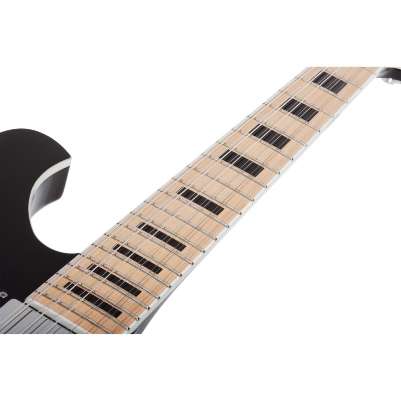 Schecter Stargazer-12 Gloss Black - Gitara elektryczna Schecter Stargazer-12 Gloss Black - Gitara elektryczna