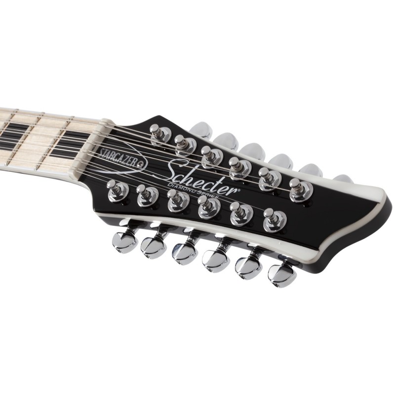 Schecter Stargazer-12 Gloss Black - Gitara elektryczna Schecter Stargazer-12 Gloss Black - Gitara elektryczna