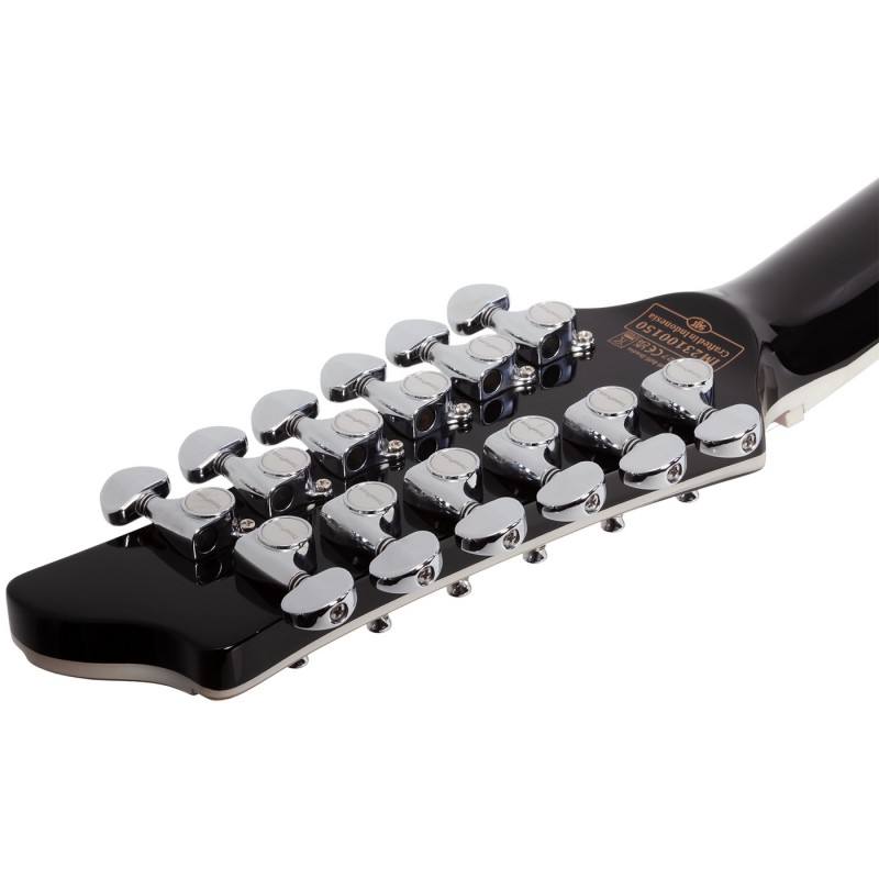 Schecter Stargazer-12 Gloss Black - Gitara elektryczna Schecter Stargazer-12 Gloss Black - Gitara elektryczna