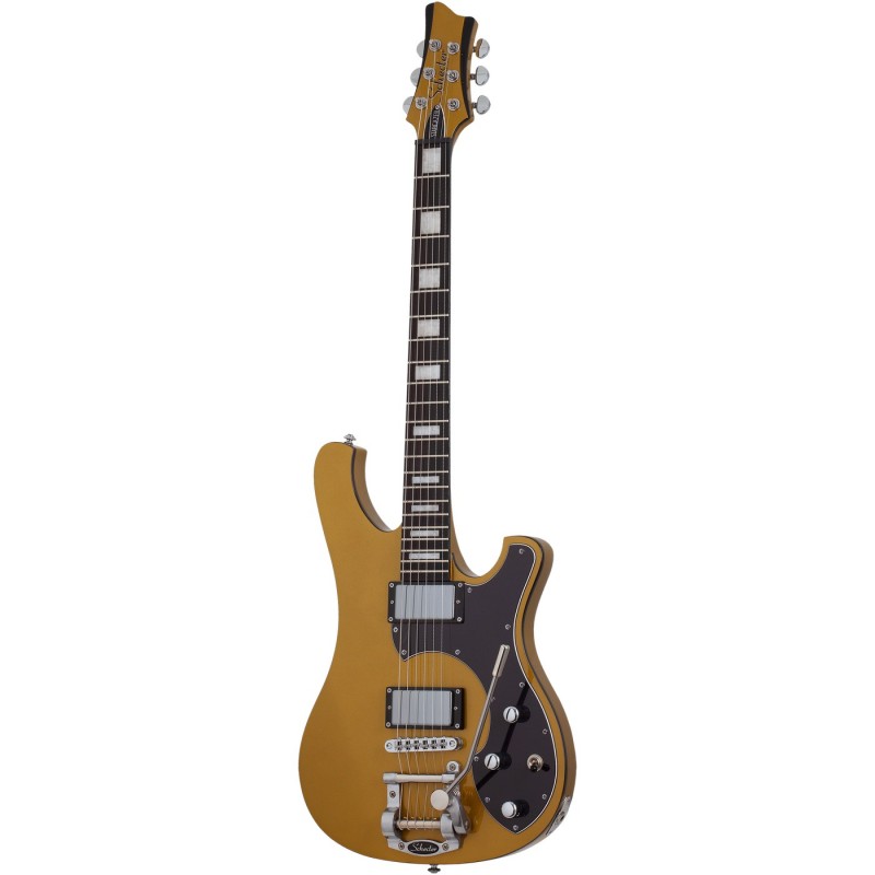 Schecter Stargazer-6 Vibrato Metallic Gold - Gitara elektryczna Schecter Stargazer-6 Vibrato Metallic Gold - Gitara elektryczna