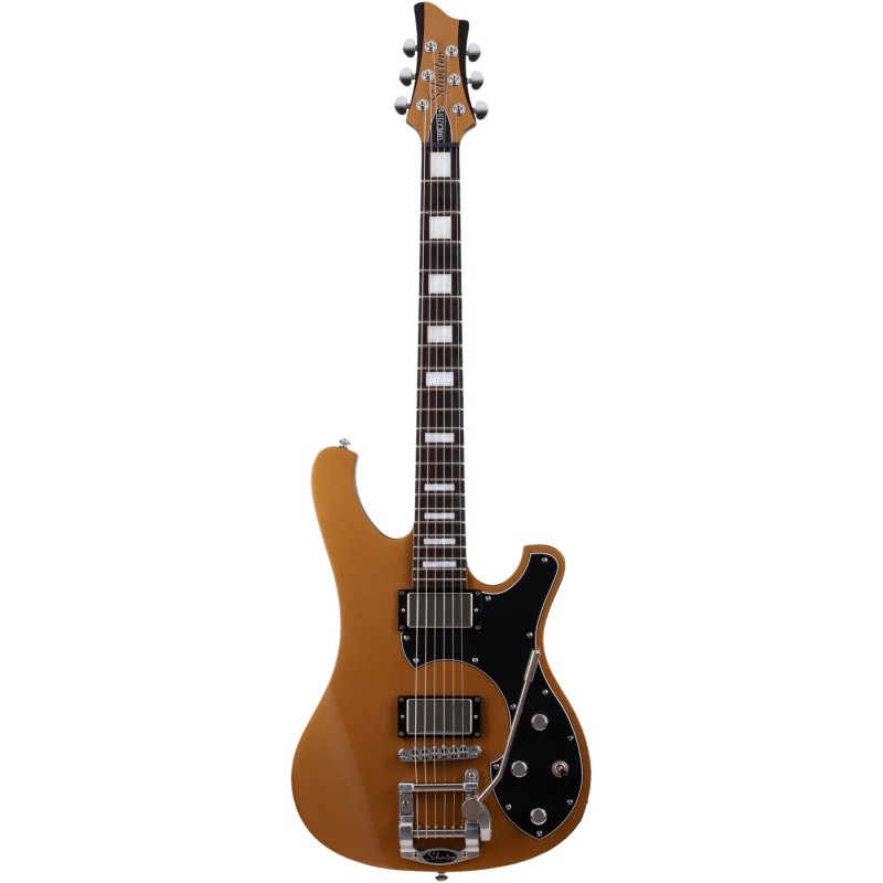 Schecter Stargazer-6 Vibrato Metallic Gold - Gitara elektryczna Schecter Stargazer-6 Vibrato Metallic Gold - Gitara elektryczna