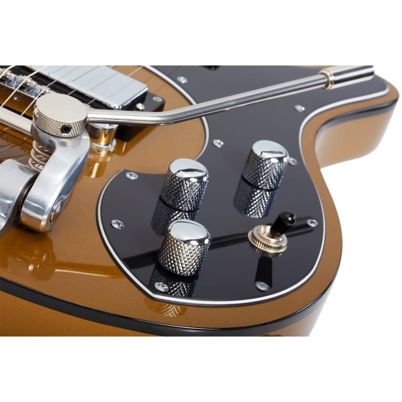 Schecter Stargazer-6 Vibrato Metallic Gold - Gitara elektryczna Schecter Stargazer-6 Vibrato Metallic Gold - Gitara elektryczna