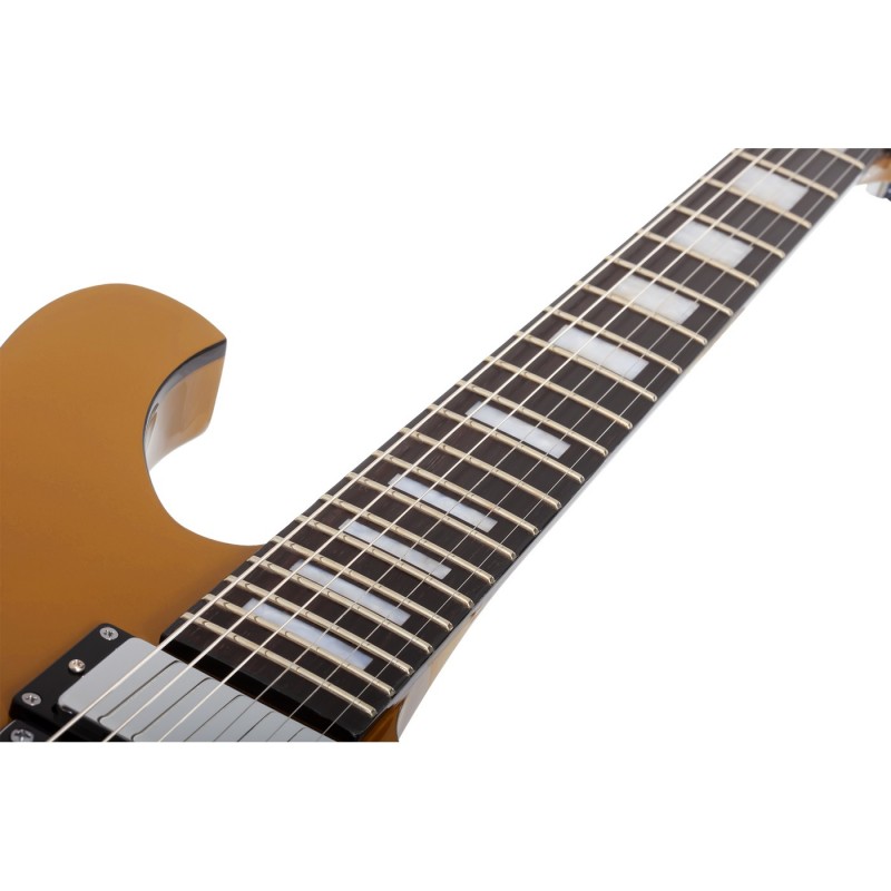 Schecter Stargazer-6 Vibrato Metallic Gold - Gitara elektryczna Schecter Stargazer-6 Vibrato Metallic Gold - Gitara elektryczna