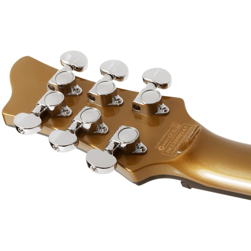 Schecter Stargazer-6 Vibrato Metallic Gold - Gitara elektryczna Schecter Stargazer-6 Vibrato Metallic Gold - Gitara elektryczna